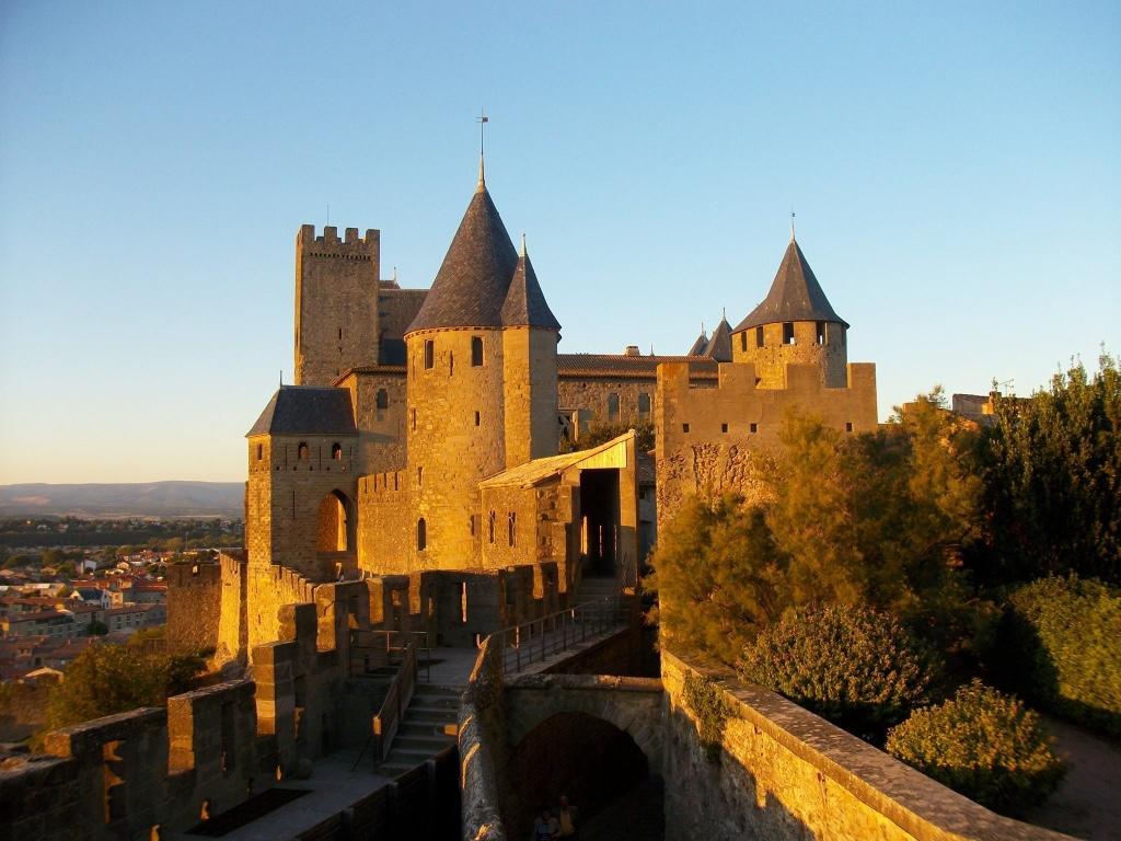 Villa L'Oree De La Cite Carcassonne Exterior foto